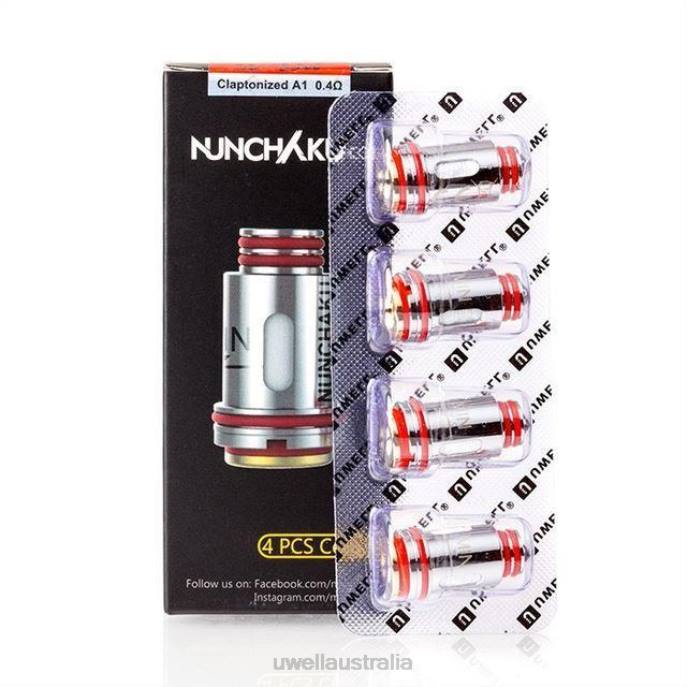 UWELL Australia - UWELL NUNCHAKU COILS (4-PACK) 0.25ohm 448N261