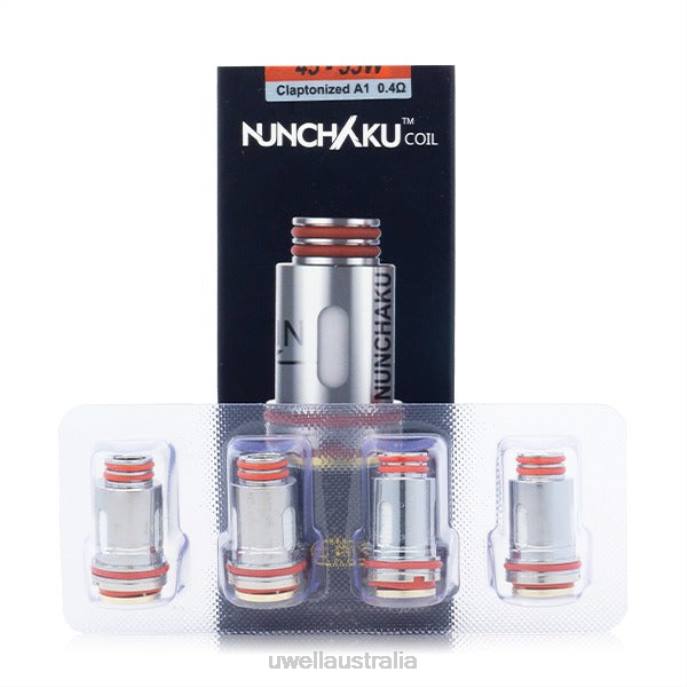 UWELL disposable vape - UWELL NUNCHAKU COILS (4-PACK) 0.4ohm 448N262